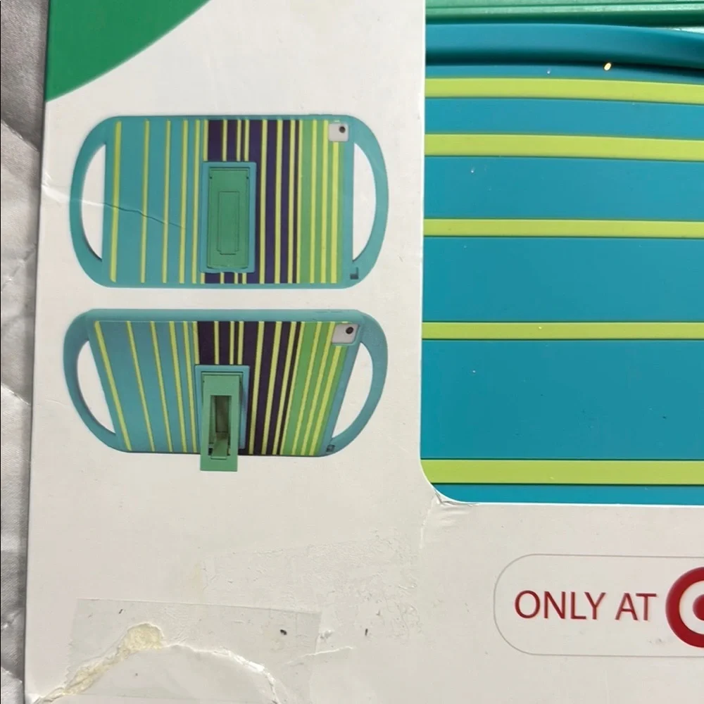 Striped iPad Case with Stand